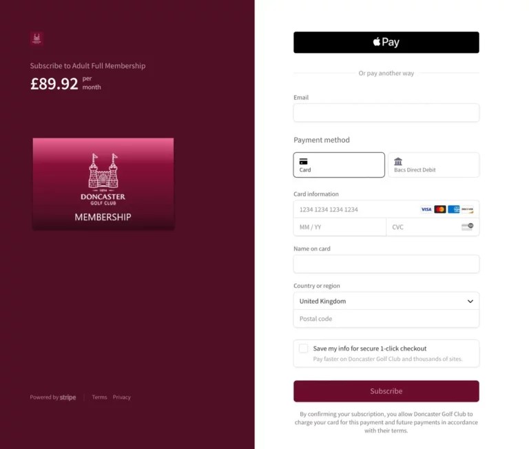 Golf Club Payment Software How to automate payment processing
