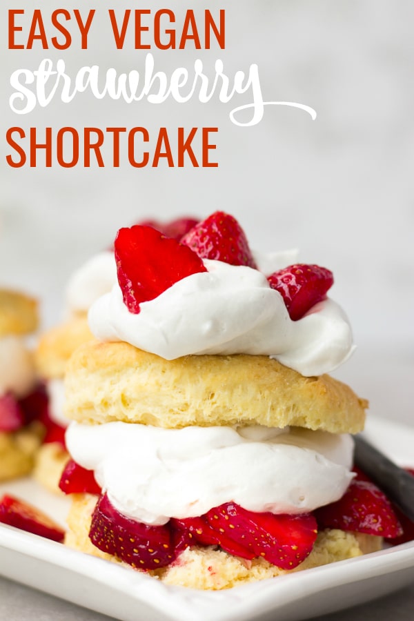 Easy Vegan Strawberry Shortcake Nora Cooks