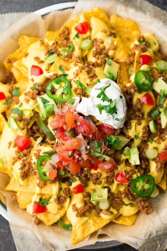 Ultimate Fully Loaded Vegan Nachos Nora Cooks