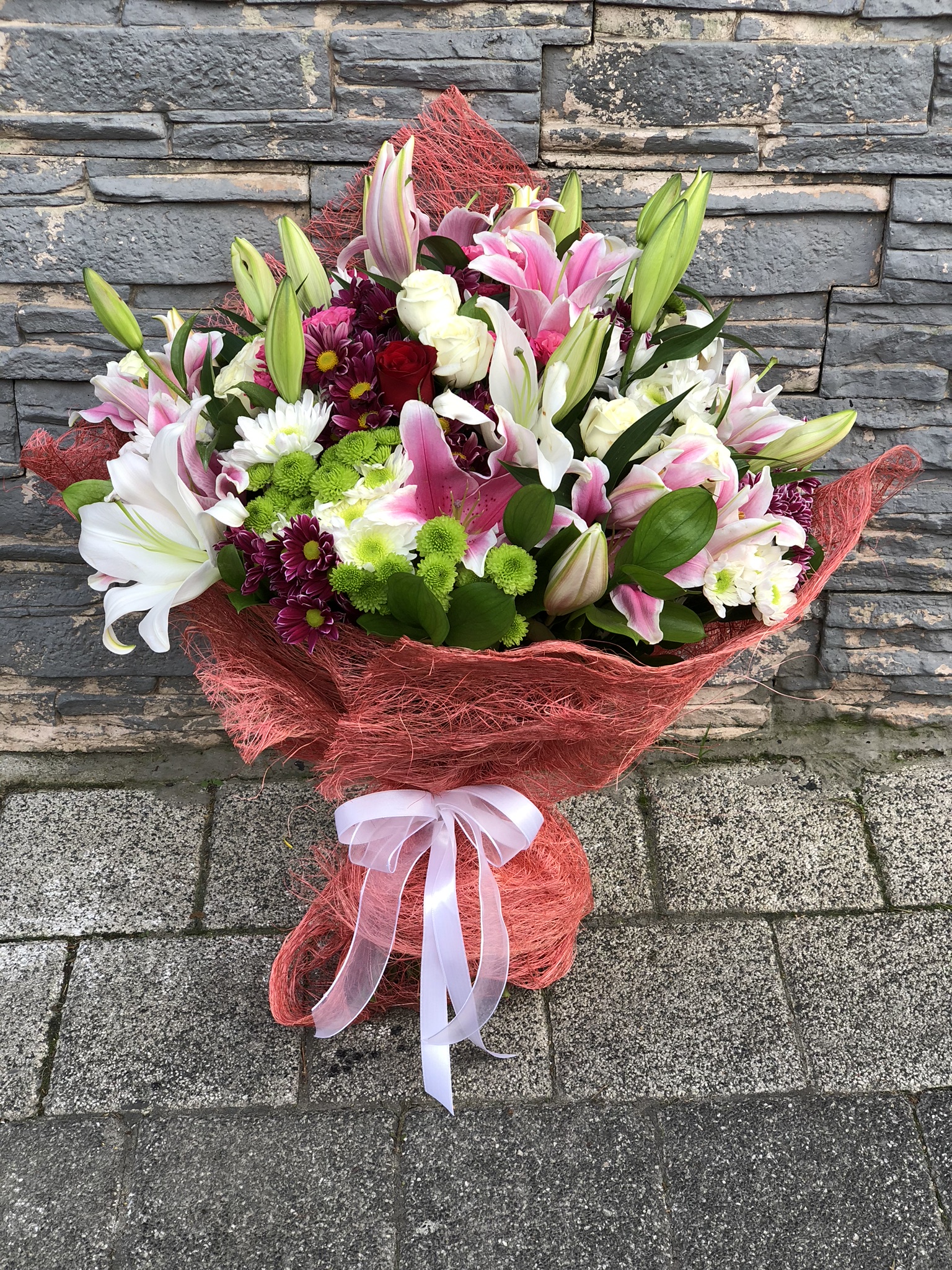 Butik Tasarım Buket İstanbul Sarıyer Online Çiçek Siparişi Sarıyer