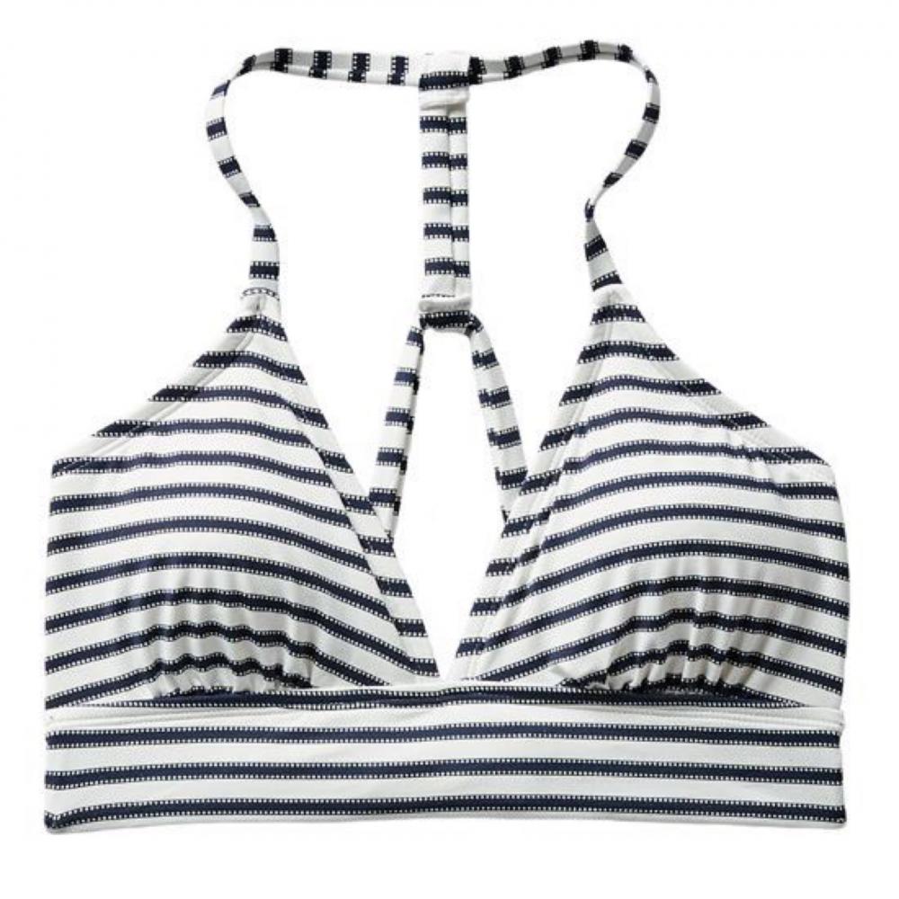 Dahlia Top Dash Stripe Topaz Sailing