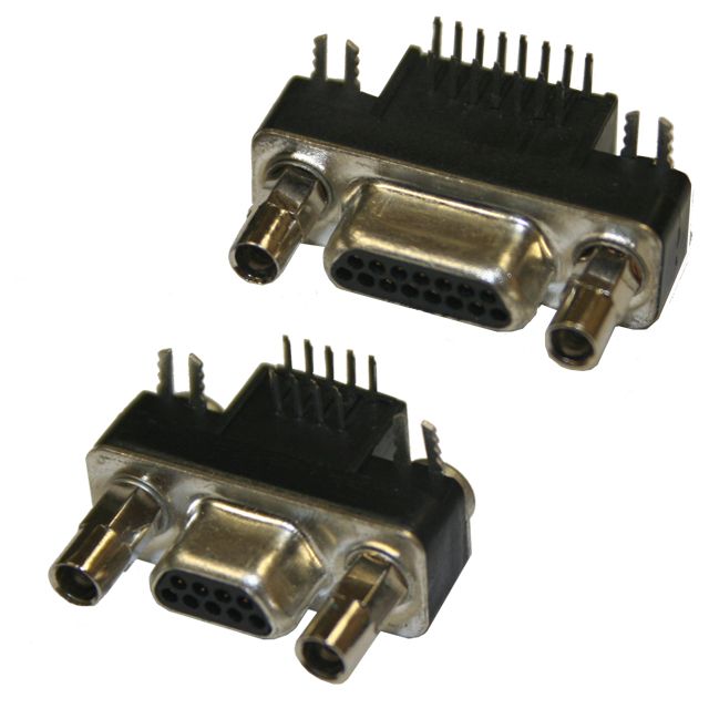 MICROD Connector Right Angle PCB Mount 381 Series