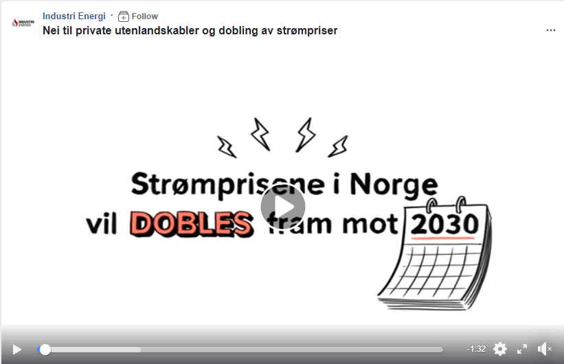 Will electricity prices in Norway double? Nordic Energy Research