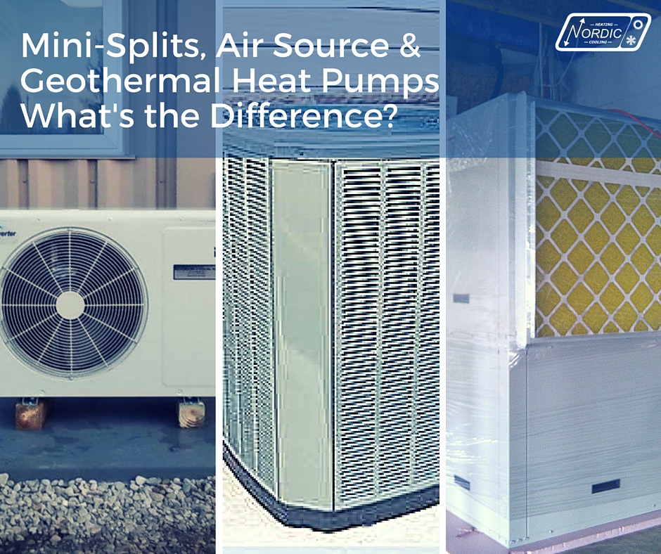 MiniSplits, Air Source, Geothermal What's the Difference? Maritime