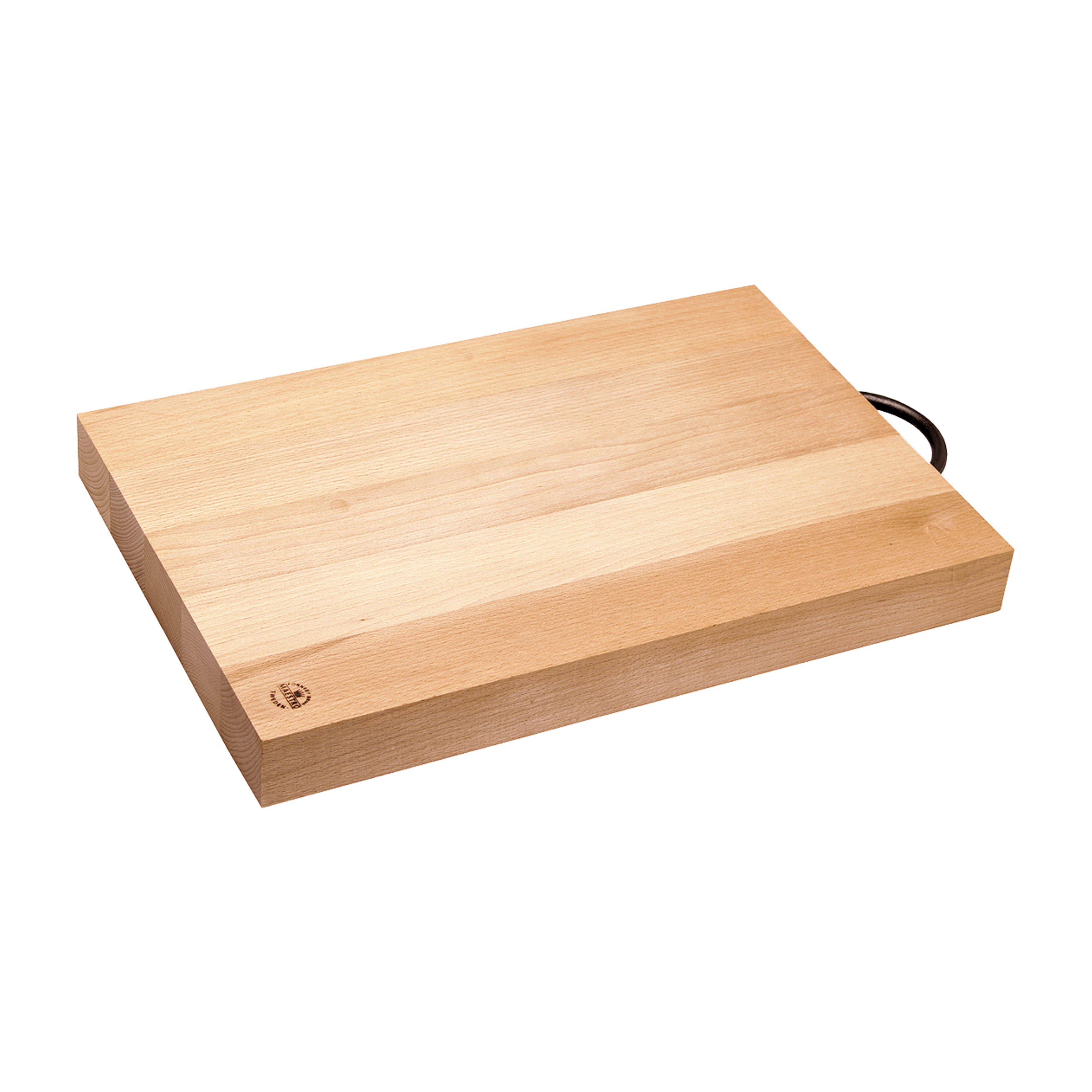 Maestro cutting board beech cast iron handle from Ronneby Bruk