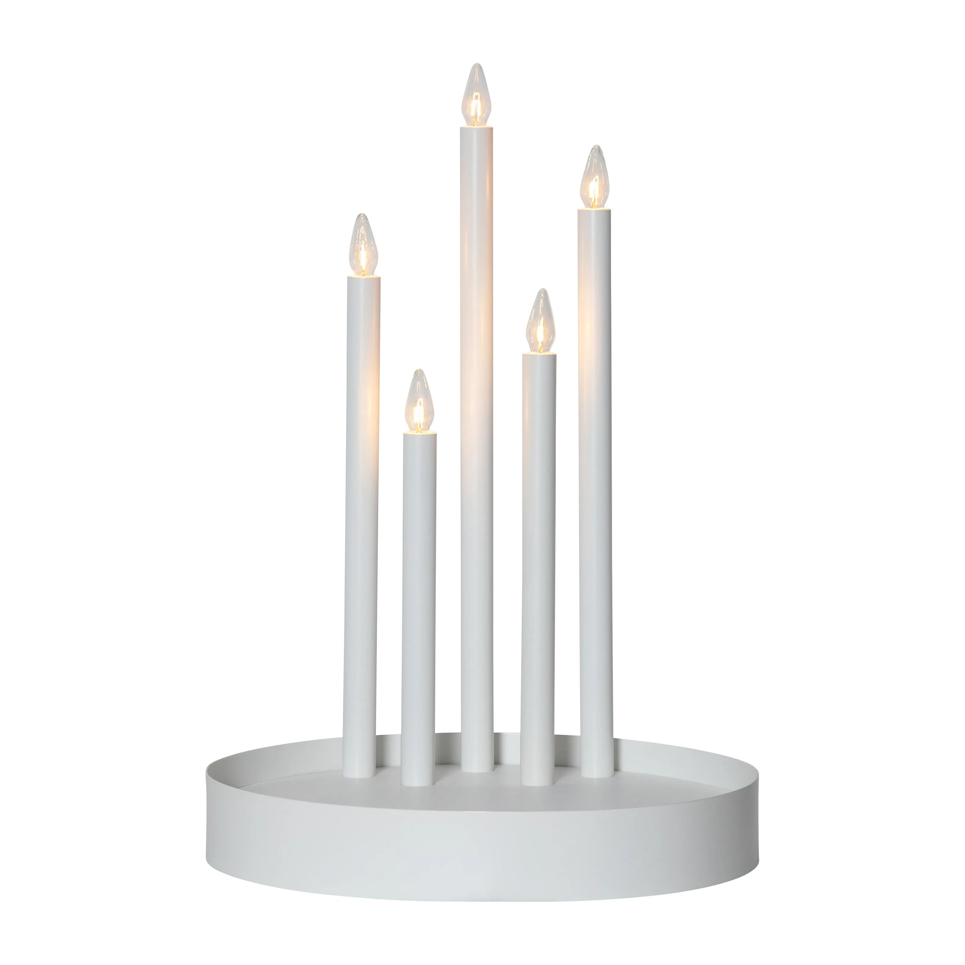 adventsljusstake vit star trading Deco Advent Candle From Star Trading - Nordicnest.com