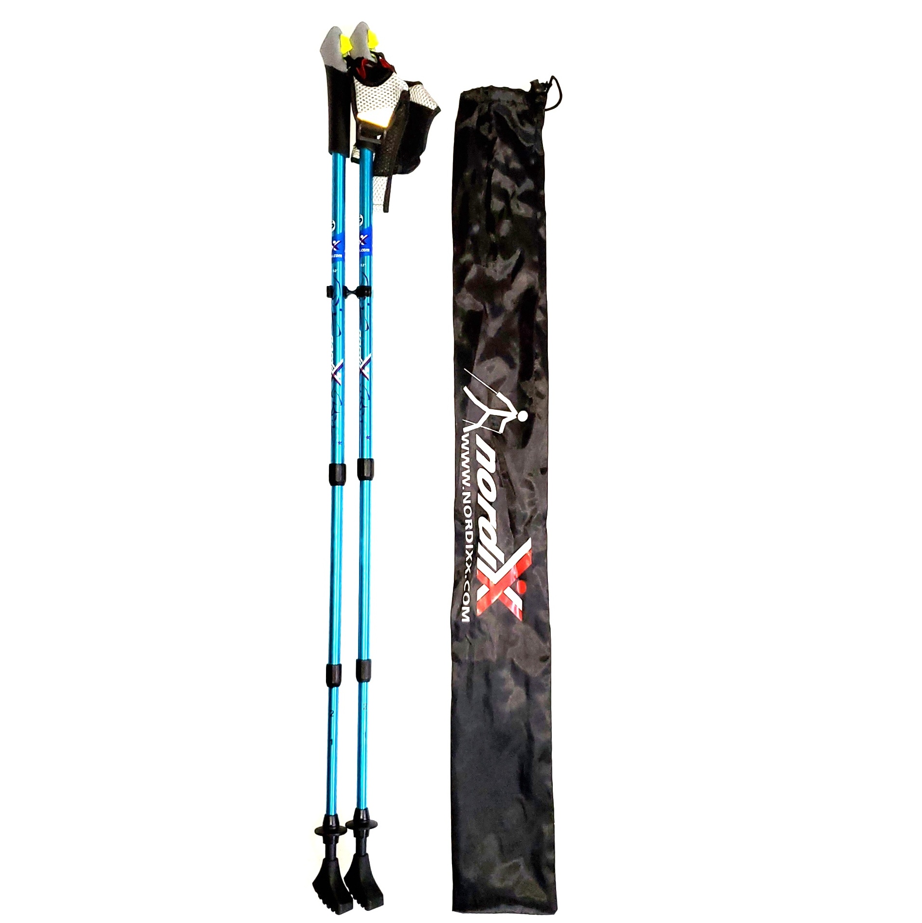 Adjustable 3-Piece Nordic Walking Poles (Travelers) | Nordic Pole ...