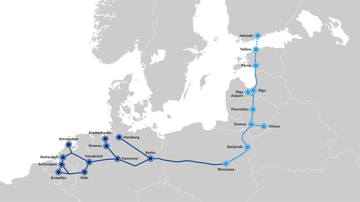 Finnland beteiligt sich an Rail Baltica NORDISCH.info