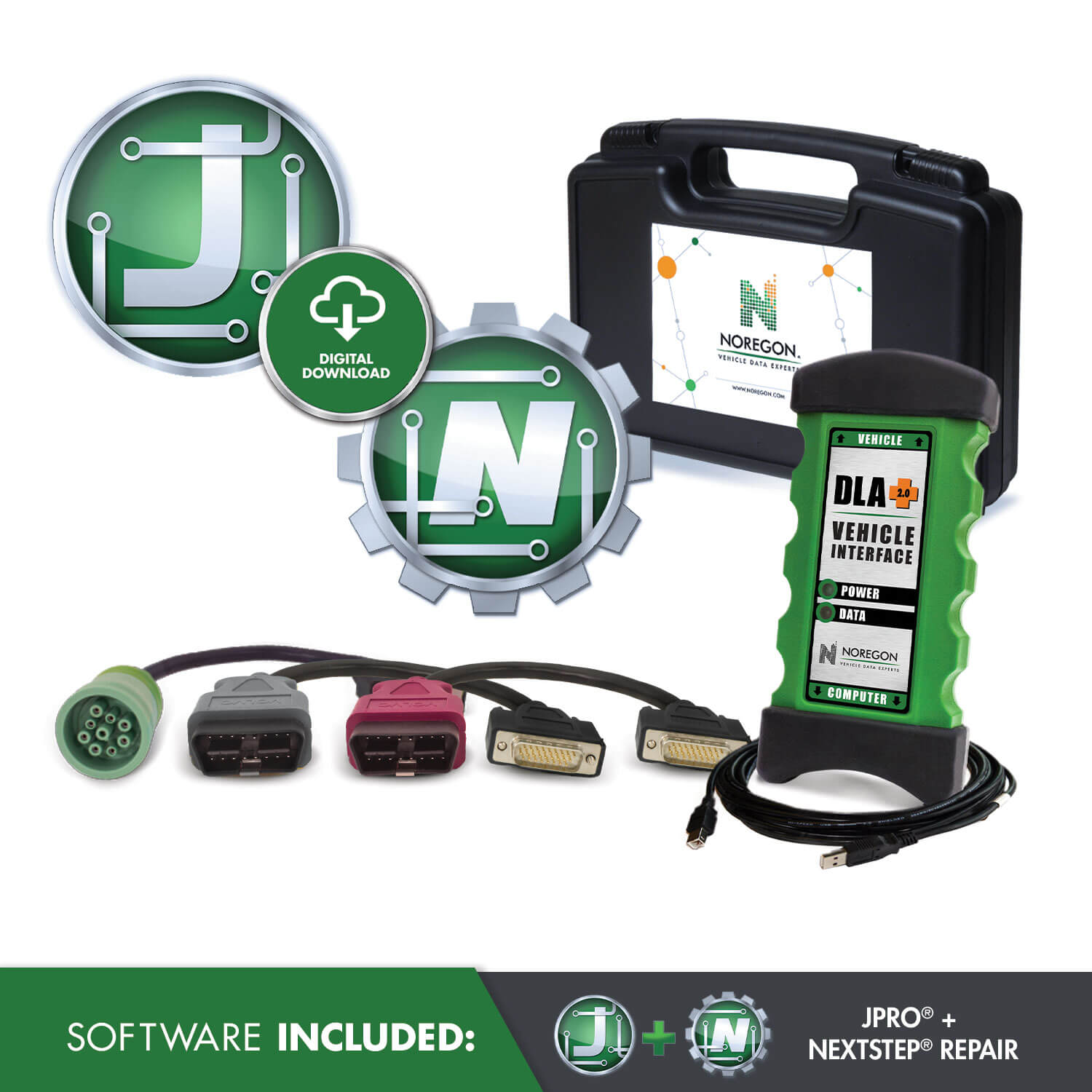 JPRO Diagnostic Software and Adapter Kit with NextStep Repair (234450