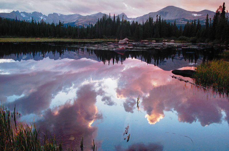 Red Rock Lake Sunset