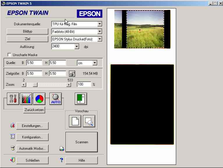 Epson Perfection 3200 scanner Impressions by Norman Koren, Benjamin