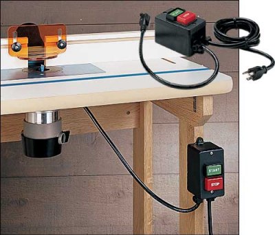 The Master Woodbutcher's Router Table Switch Picture Page