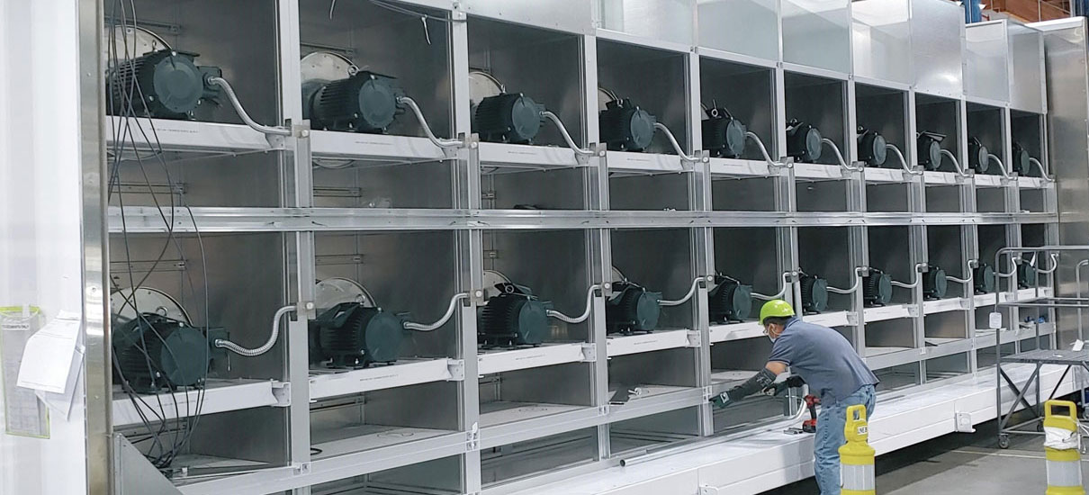 Custom Air Handling Unit Air Handler AHU Nortek Data Center Cooling
