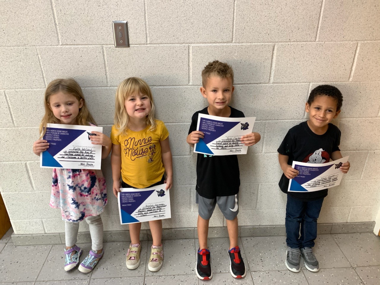 Lowden PBIS Awards North Cedar Community School District