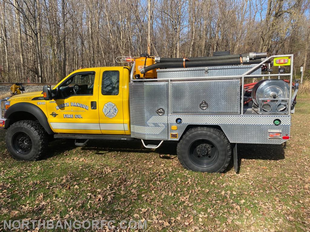 Brush Fire North Bangor Fire Company