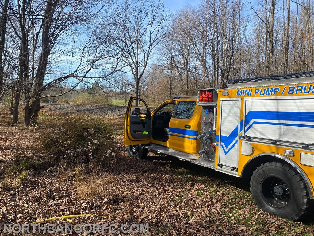 Brush Fire North Bangor Fire Company