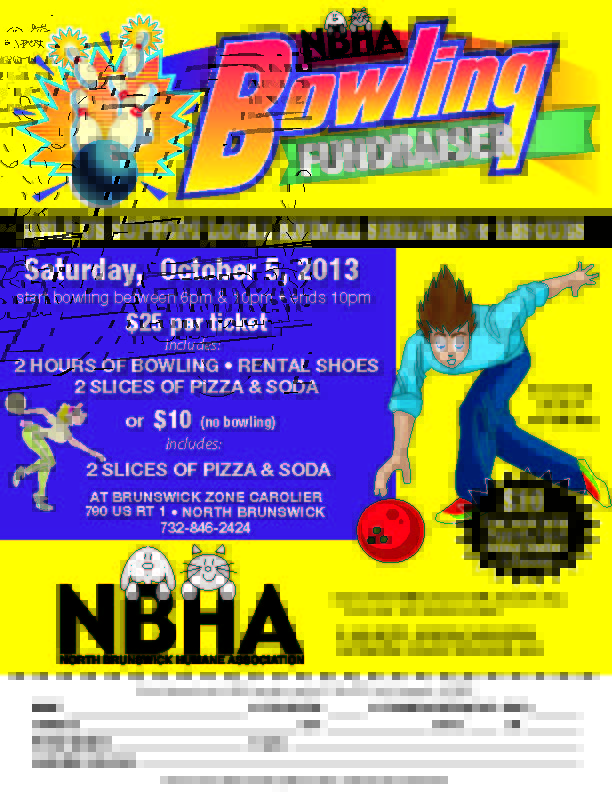 Bowling Fundraiser « North Brunswick Humane Association