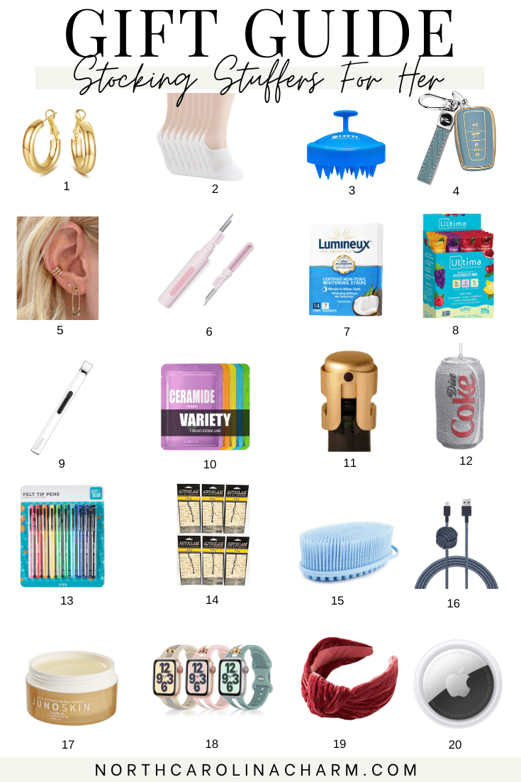 Stocking Stuffer Ideas for Everyone Carolina Charm