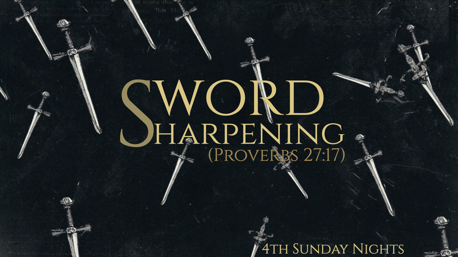 Sword Sharpening Sunday North Heights Church of Christ