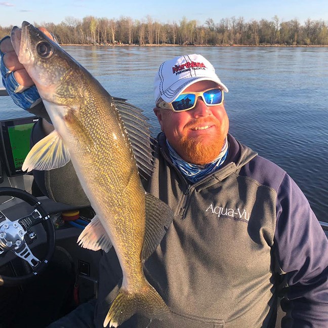 Early Season River Walleye Jigging Northland Fishing Tackle