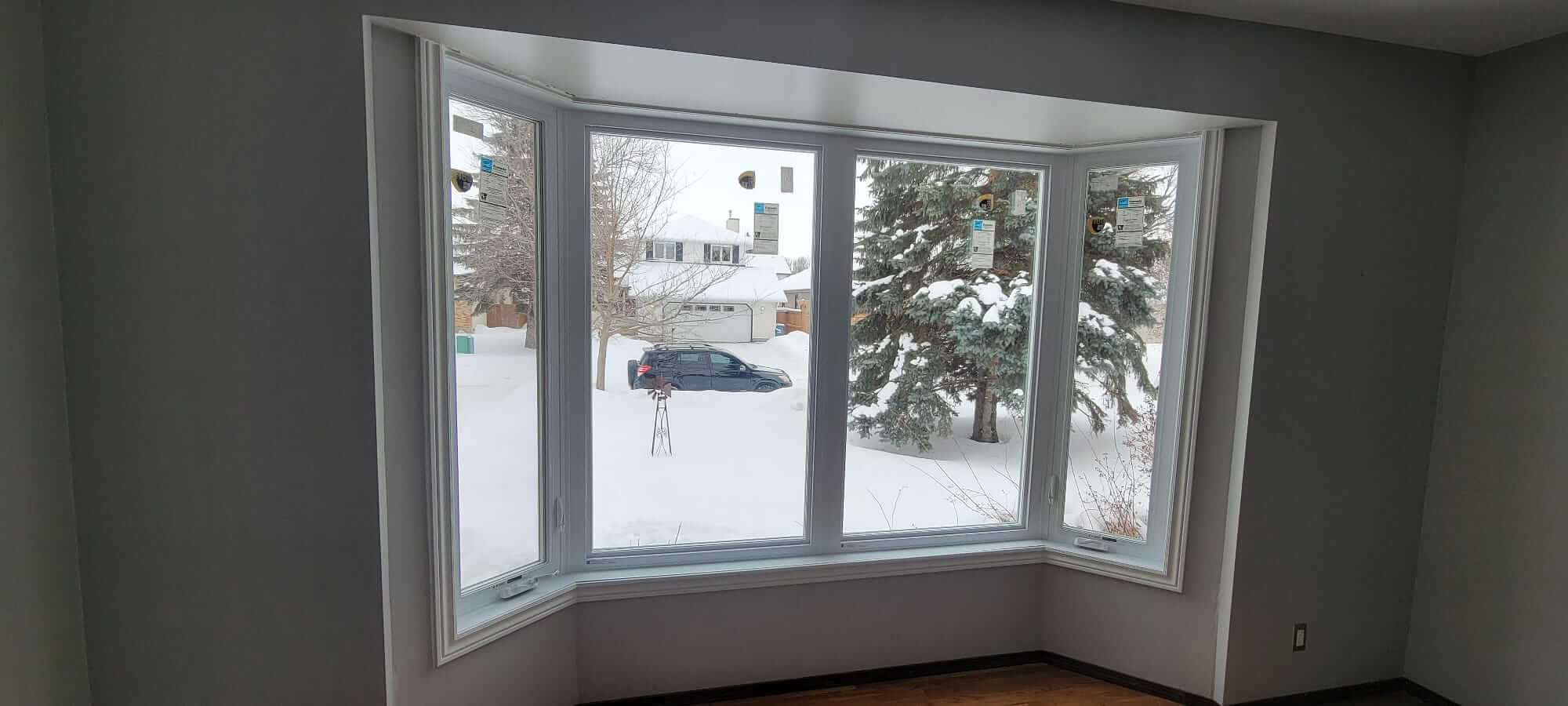 Custom Vinyl Bay Windows Winnipeg ☑️ NorthShield Installation