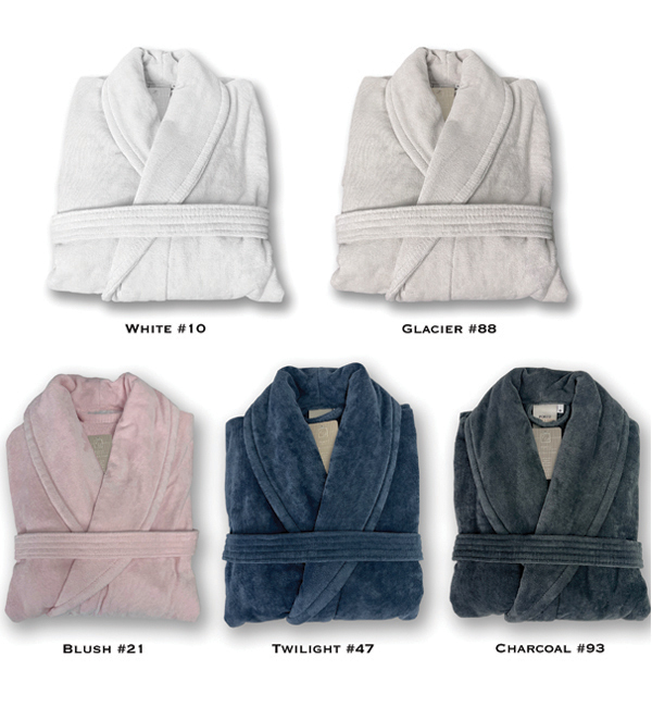 Porto Organic Robes by Cuddle Down North Shore Linens