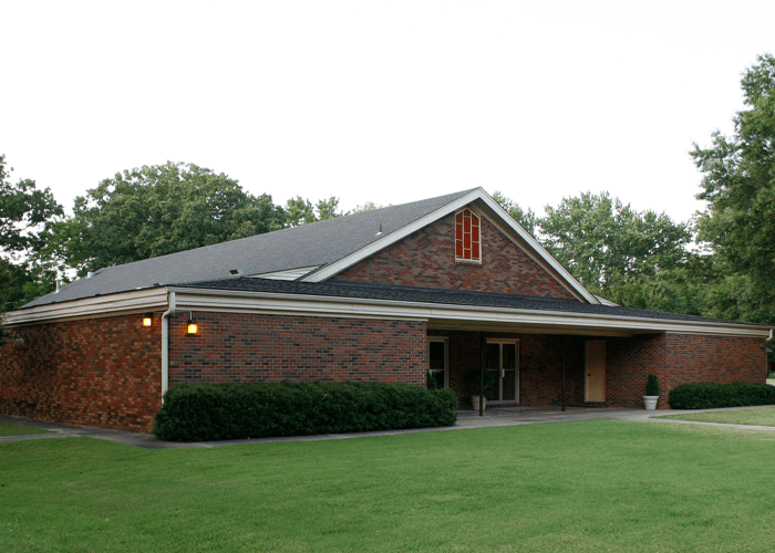 Location Northside church of Christ in Conway Arkansas