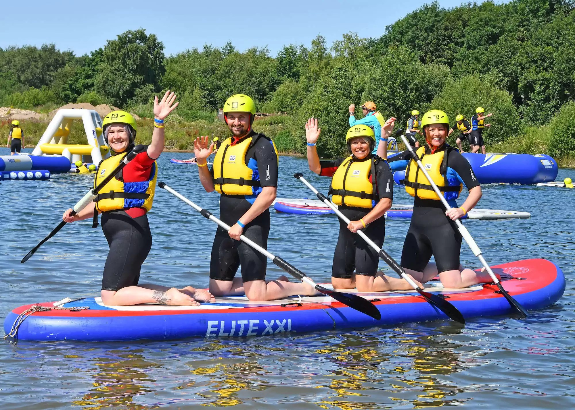 Stand Up Paddle Boarding — North Yorkshire Water Park
