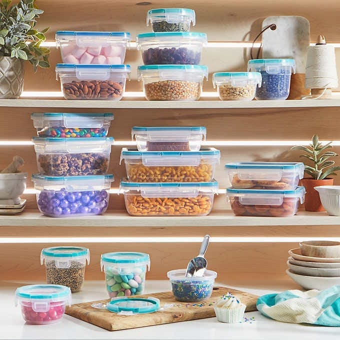 Snapware Plastic Food Storage Containers 38 Piece Set Nortram Retail