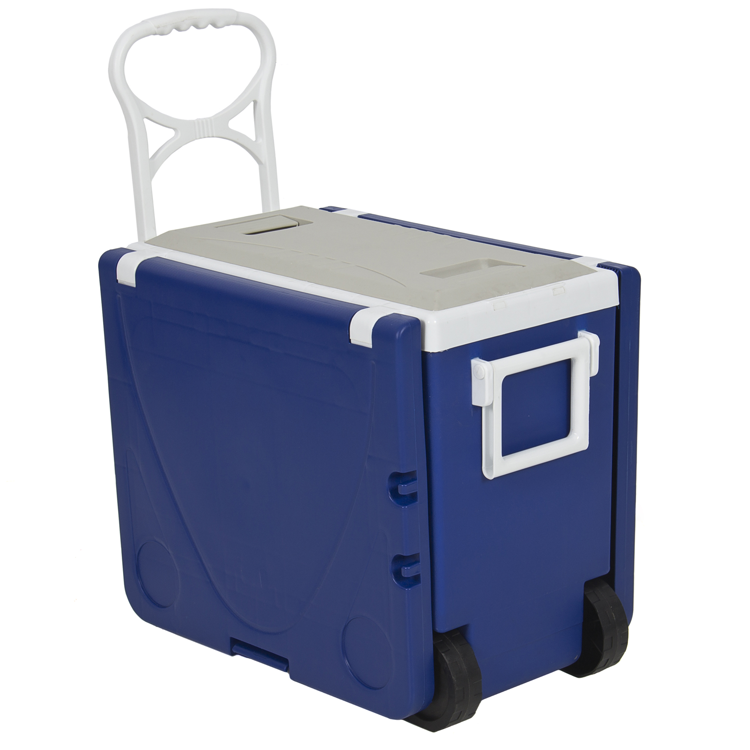Best Choice Products Multi Function Outdoor Rolling Ice Chest W/ Table