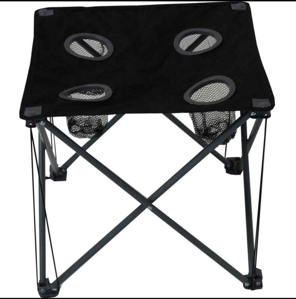 Foldable Camping Table with Cup Holders Nortram Retail