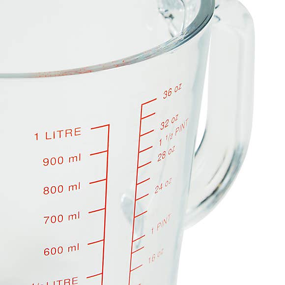 Dunelm Measuring Glass Jug 1 Litre Nortram Retail