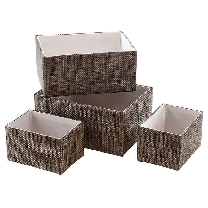 Mesa Set of 4 Nesting Storage Baskets Nortram Retail