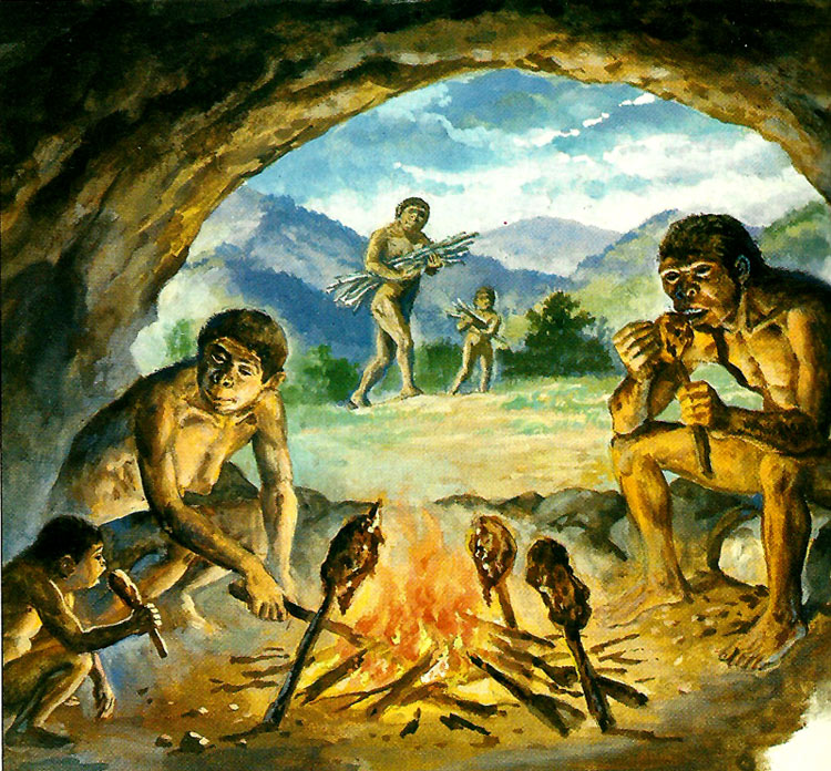 AsÃ­ era la cocina en la prehistoria Taringa!