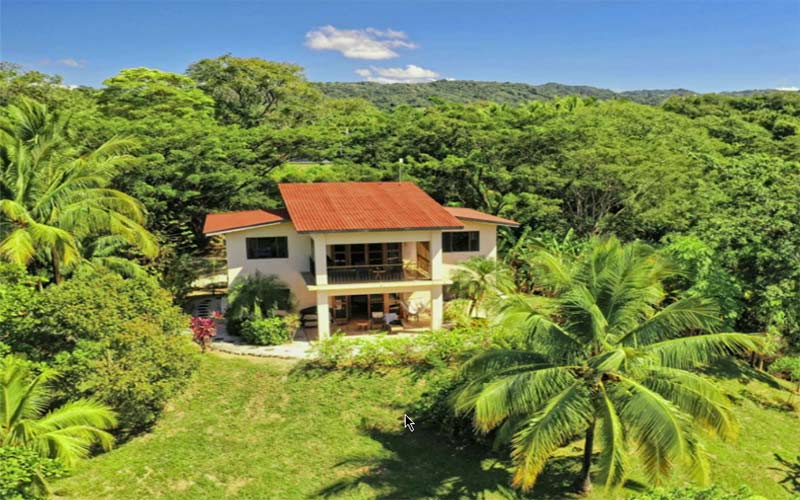 Jungle properties with mountain views for sale in Nosara Ocean view