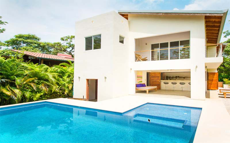 Jungle properties with mountain views for sale in Nosara Ocean view