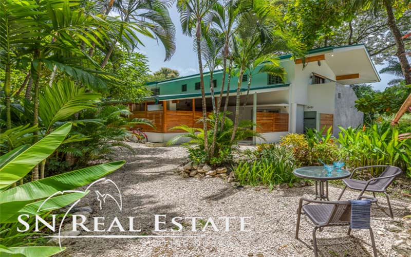 Jungle properties with mountain views for sale in Nosara Ocean view