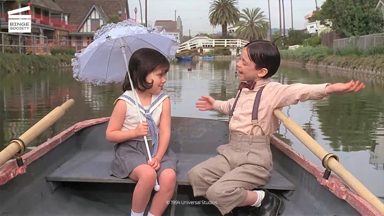THE LITTLE RASCALS ALFALFA SINGING YOU ARE SO BEAUTIFUL (BOAT SCENE