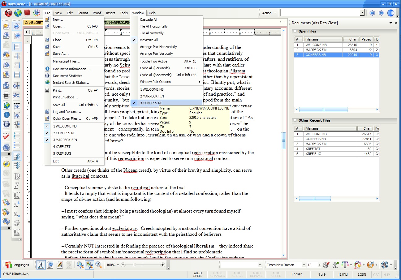 Introducing Nota Bene 10