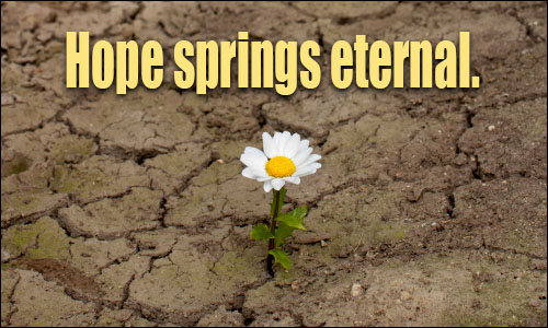 hope springs eternal quote Hope Quotes Ii