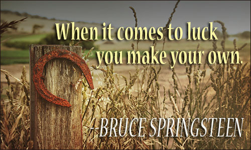 quotes about being lucky Luck Quotes