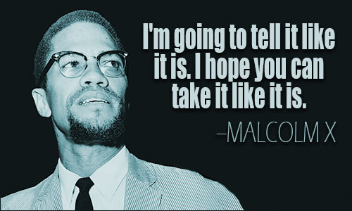 malcolm x violence quotes Malcolm X Quotes
