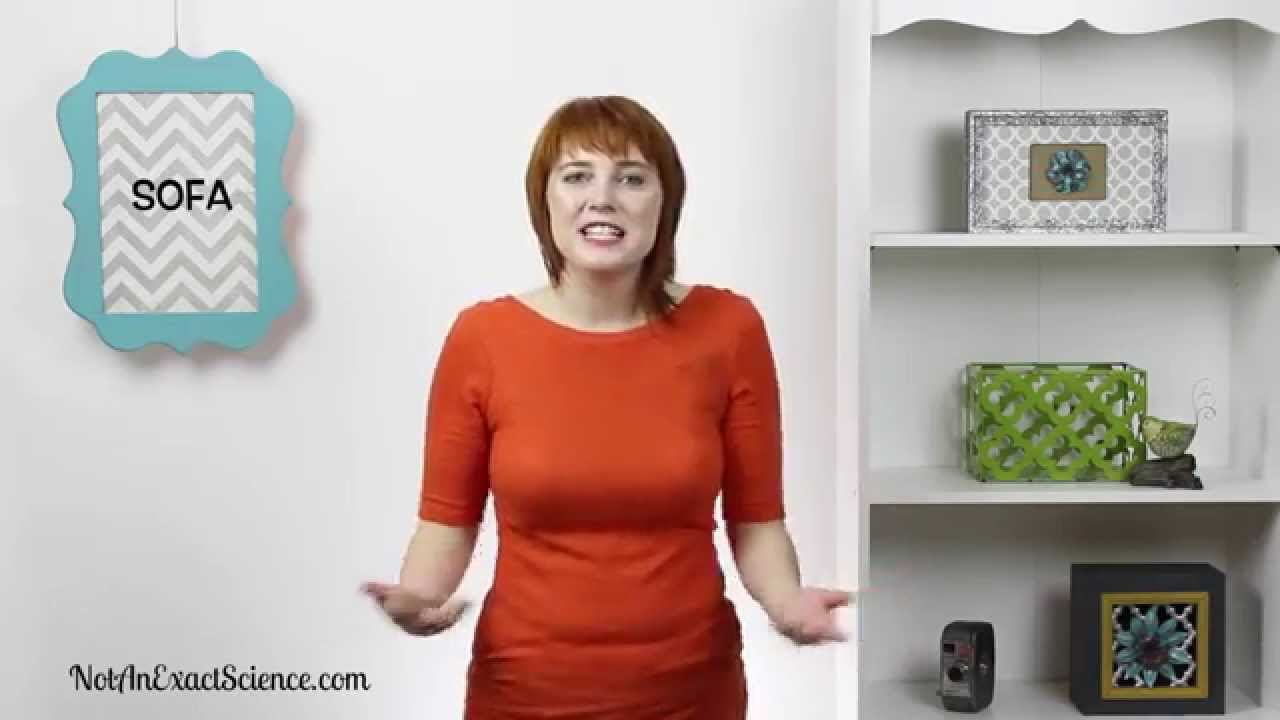 Sofa in Baby Sign Language, ASL