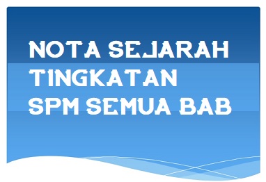 We did not find results for: Nota Sejarah Tingkatan 5 Spm Semua Bab Nota Sejarah