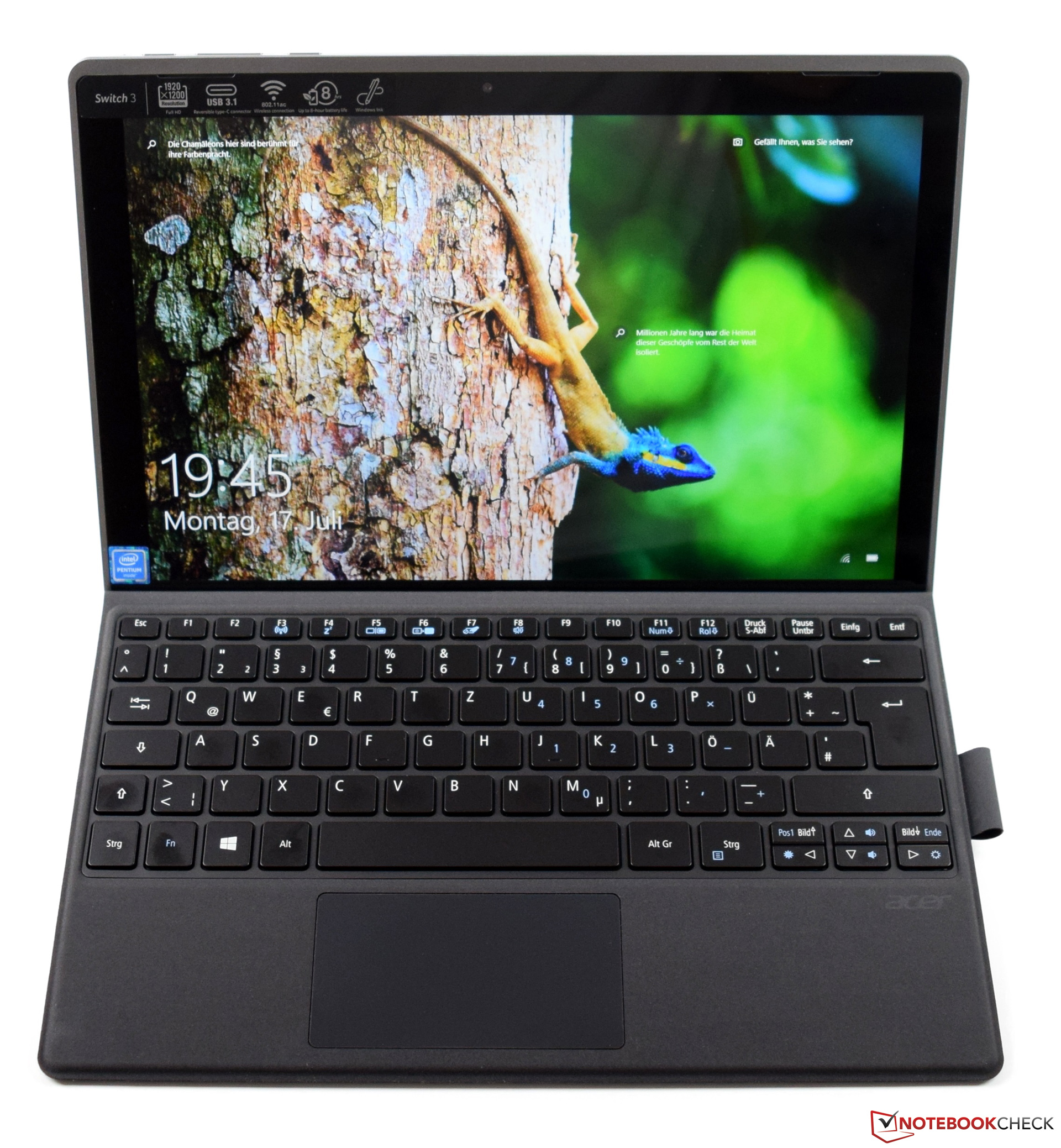 Maybe you would like to learn more about one of these? Test Acer Switch 3 SW312 (Pentium N4200) Convertible ...