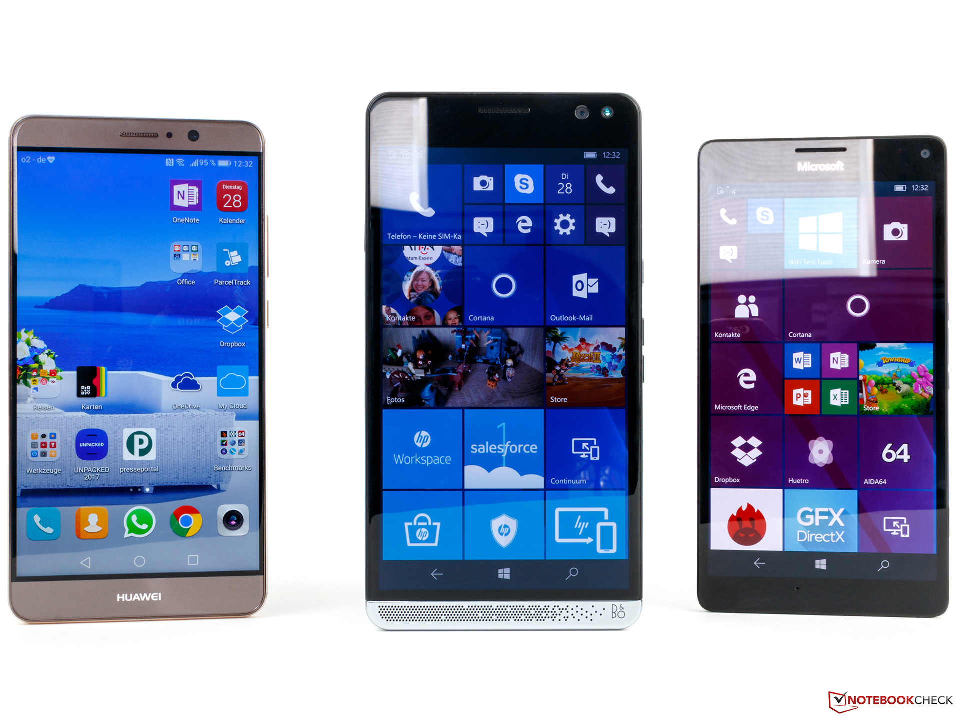 Test HP Elite x3 (inkl. Lap Dock) Phablet Tests