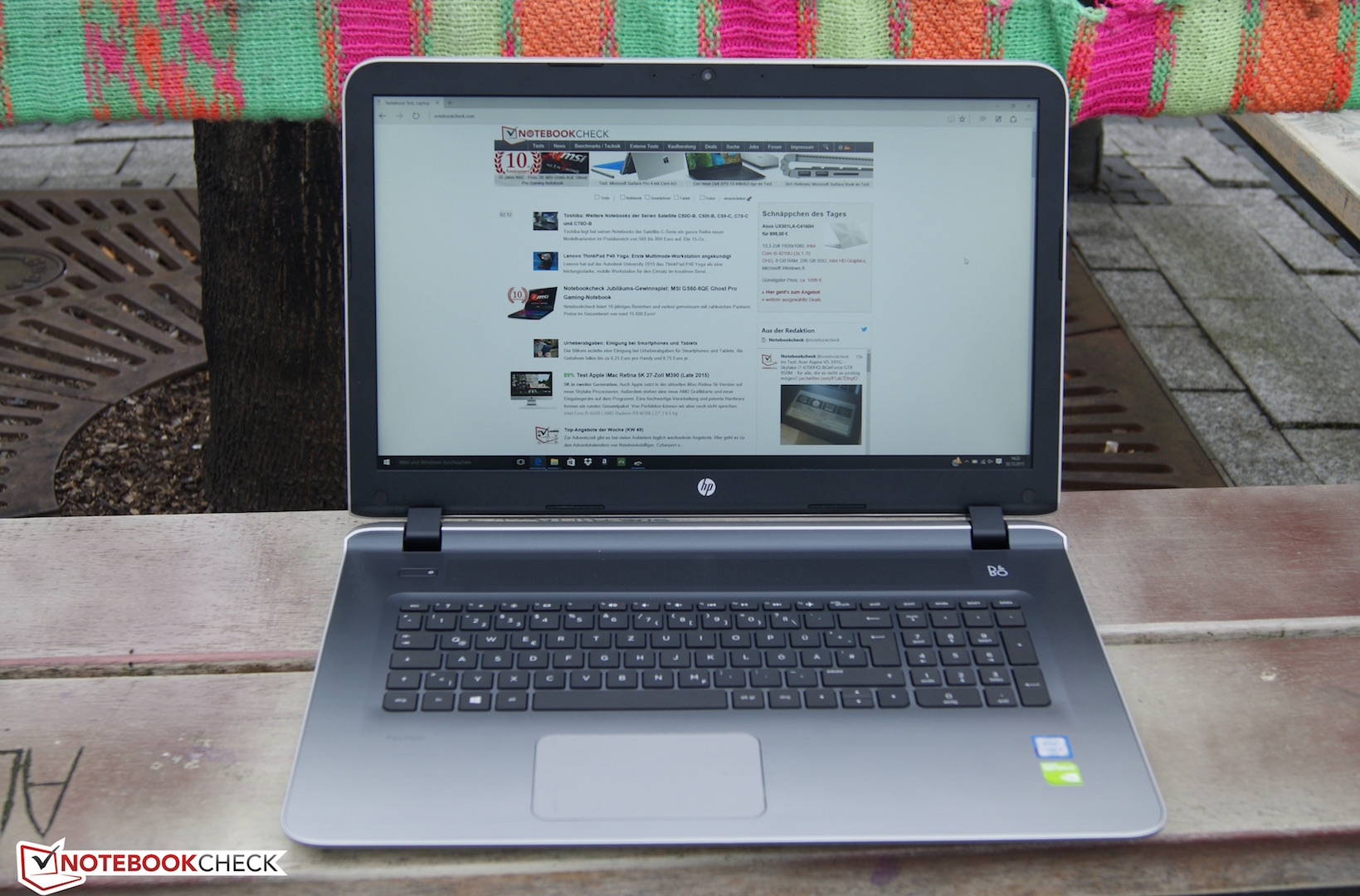 Test HP Pavilion 17g120ng Notebook Tests