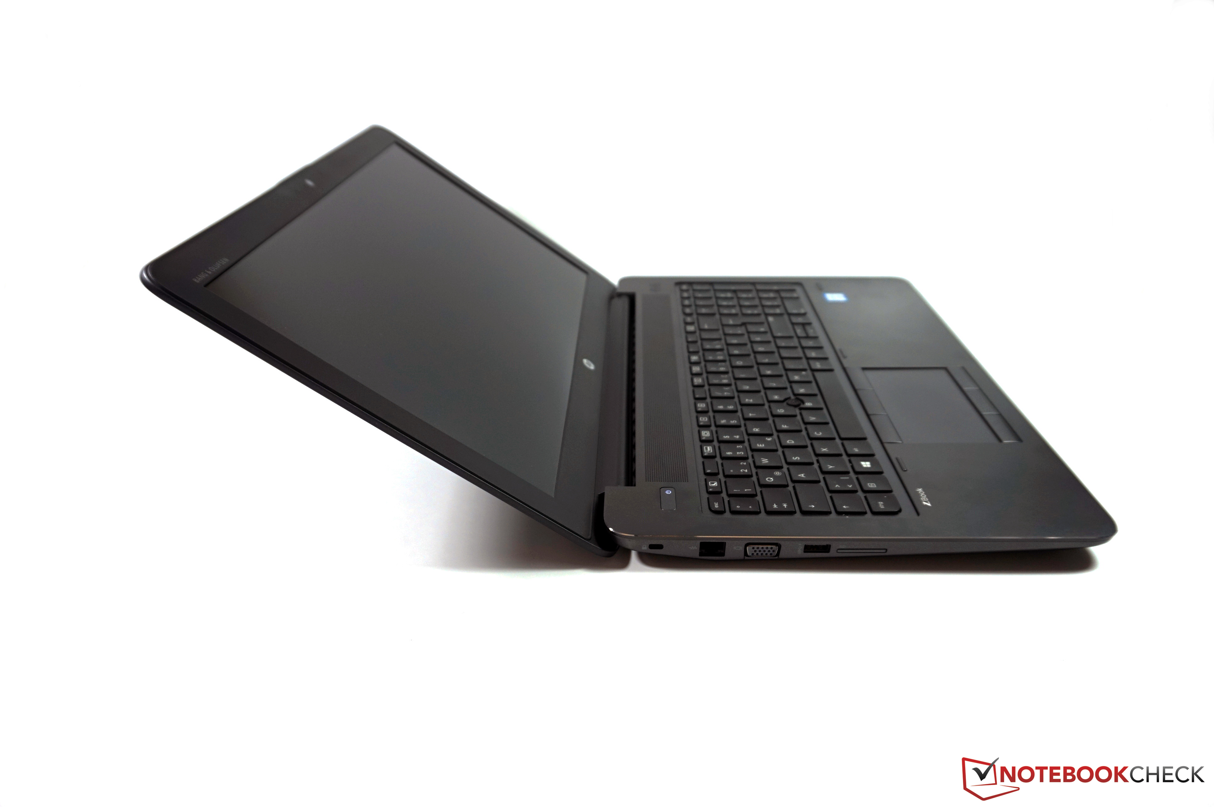 Test HP ZBook 15 G3 Workstation Tests