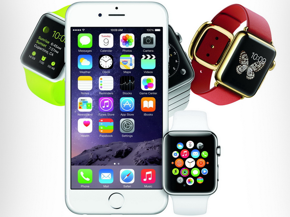 Apple Smartphone iPhone 6 und Smartwatch Apple Watch Notebookcheck