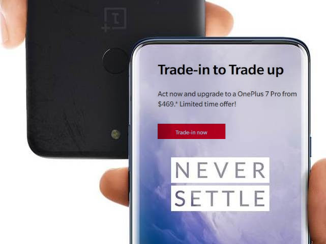 OnePlus TradeIn Altes Handy gegen OnePlus 7 Pro tauschen